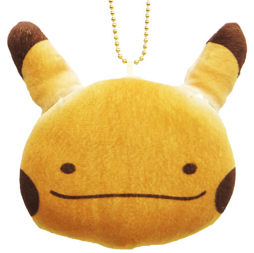 Ditto Pikachu Pokemon Ichiban Kuji Pokemon Mascot Pikachu Bakery Shop Key Ring [USED]