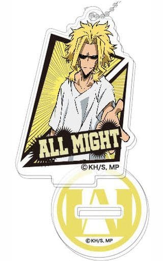 My Hero Academia All Might Stand Mini Acrylic Keychain Vol. 2 A Box Keychains [USED]