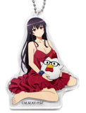 Utaha Karaage Kun Saekano the Movie: Finale Acrylic Key Chain LAWSON Limited Key Chain [USED]