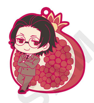 Ango Sakaguchi Bungo Stray Dogs Trading Rubber Strap Fruit Ver. Key Chain [USED]