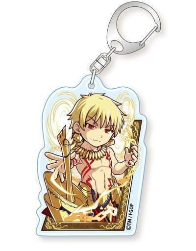 Archer / Gilgamesh Fate/Grand Order Tobida Style! Acrylic Key Chain Key Chain [USED]