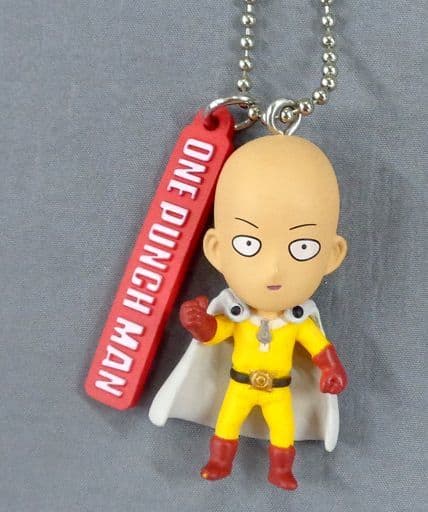 Saitama One Punch Man Figure Key Chain Key Chain [USED]