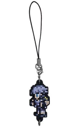 Riku KH III Ver. Kingdom Hearts Dot Rubber Strap Key Chain [USED]