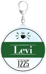 Levi Attack on Titan Motif Acrylic Key Chain Key Chain [USED]