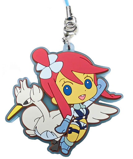 Skyla Swanna Pokemon Rubber Strap Collection Pokemon Trainers Pokemon Center Limited Key Chain [USED]