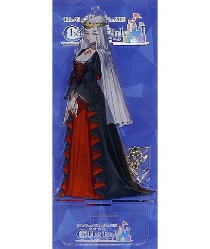 Alter Ego/Sesshoin Kiara Fate/Grand Order Newly Drawn Illustration Acrylic Mascot Chaldea Palace Fes 2019 Caldea Park Limited Key Chain [USED]