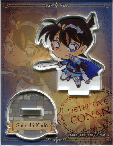 Shinichi Kudo Adventure Detective Conan Trading Acrylic Keychain Midsummer Adventure in Nasu Garden Outlet Exclusive Acrylic Stand [USED]