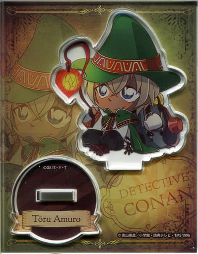 Toru Amuro Detective Conan Trading Acrylic Keychain Midsummer Adventure in Nasu Garden Outlet Exclusive Acrylic Stand [USED]