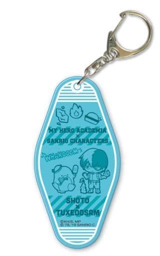 Shoto Todoroki Tuxedo Sam My Hero Academia x Sanrio Characters Motel Key Chain Key Chain [USED]