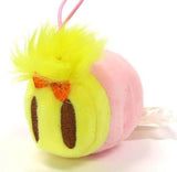 Pink-chan KNYACKI! Mamekororin Mascot 2 Key Ring [USED]