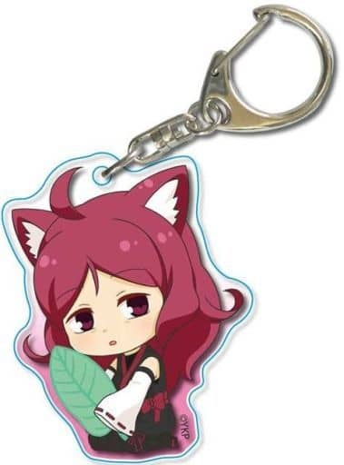 Ritsu Kemurikusa Gyugyutto Acrylic Key Chain Key Ring [USED]