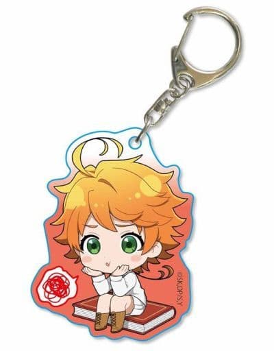 Emma The Promised Neverland Nayamun Acrylic Key Chain Key Chain [USED]