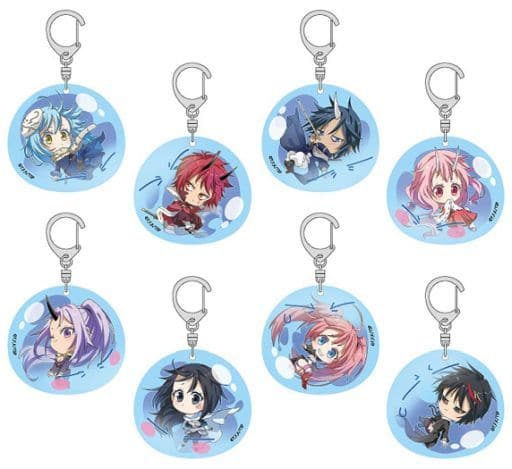 Benimaru, etc. That Time I Got Reincarnated as a Slime Trading Acrylic Keychains All 8 Types Set Key Chain [USED]