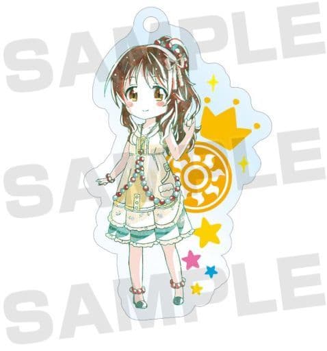 Aiko Takamori THE IDOLM@STER Cinderella Girls Theater Ani-Art Trading Acrylic Keychain Ver.B Key Chain [USED]