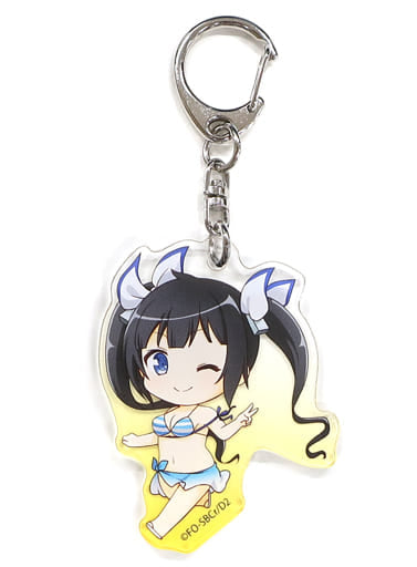 Hestia Swimsuit Is It Wrong to Try to Pick Up Girls in a Dungeon? Season 2 Tekutoko Acrylic Key Chain Shop in Ikebukuro P'Parco Limited Key Ring [USED]