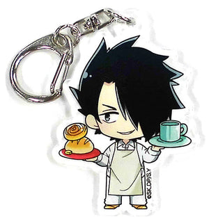 Ray Corporation The Promised Neverland Acrylic Key Chain Princess Cafe Limited Key Chain [USED]