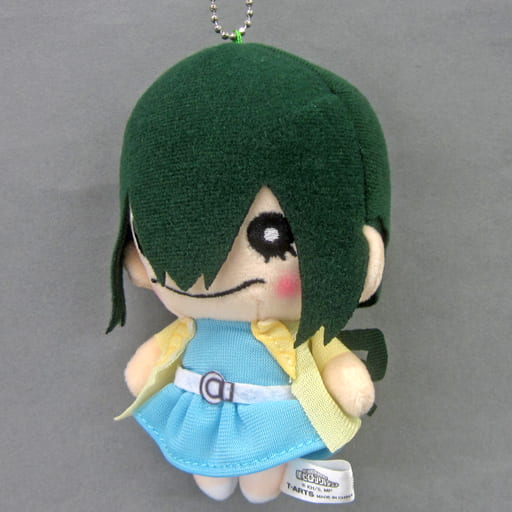 Tsuyu Asui Plain Clothes My Hero Academia Nitotan Plush Toy Set with Ball Chain Key Chain [USED]