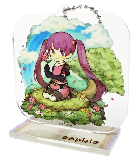 Sophie Tales of Graces f Character Chronicle Trading Acrylic Stand Key Chain Key Chain [USED]