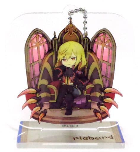 Richard Tales of Graces f Character Chronicle Trading Acrylic Stand Key Chain Key Chain [USED]