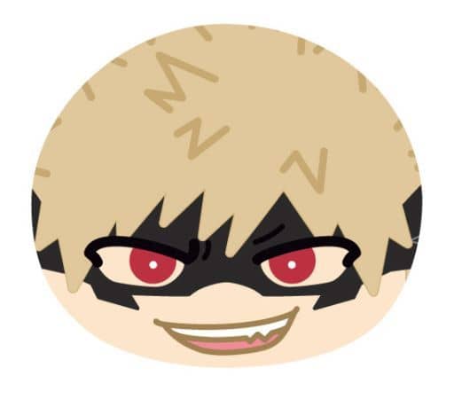 Katsuki Bakugo My Hero Academia Omanjuu Niginigi Mascot 2 Key Ring [USED]