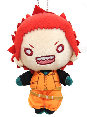 Eijirou Kirishima Hero Fes Ver. My Hero Academia Nitotan Plush Toy with Ball Chain HERO FES. Limited Key Chain [USED]