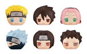 Naruto Uzumaki, etc. Naruto: Shippuden Fluffy Squeeze Bread All 6 Types Set Key Ring [USED]