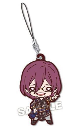 Ibara Saegusa Ensemble Stars! Nitotan Rubber Mascot Vol.2 Key Chain [USED]