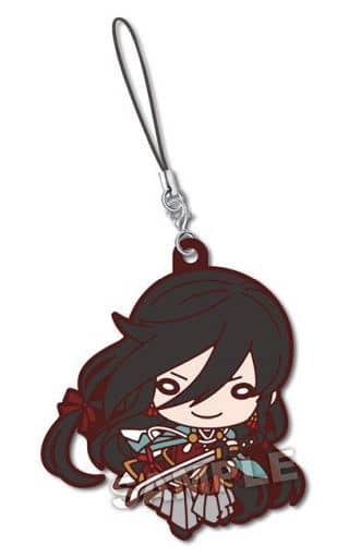 Izuminokami Kanesada Touken Ranbu ONLINE Nitotan Rubber Mascot Vol.6 Key Chain [USED]