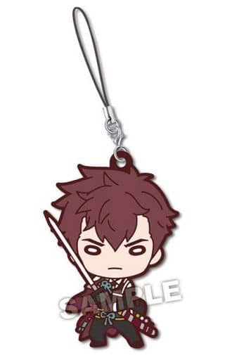 Nagamitsu Azuki Touken Ranbu ONLINE Nitotan Rubber Mascot Vol.6 Key Chain [USED]