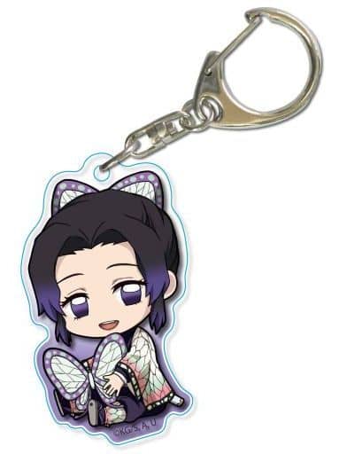 Shinobu Kocho Demon Slayer: Kimetsu no Yaiba Gyugyutto Acrylic Key Chain Key Ring [USED]