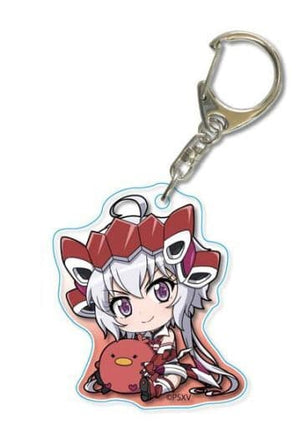 Yukine Chris Symphogear XV Gyugyutto Acrylic Key Chain Key Ring [USED]