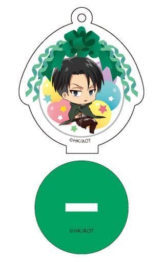 Levi Attack on Titan Season 3 Petit Balloon Acrylic Key Chain Collection Key Chain [USED]