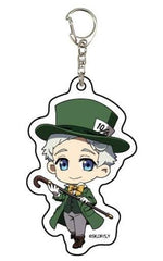 Norman Mini Character The Promised Neverland Acrylic Key Chain 02 Newly Drawn & Mini Characters Key Chain [USED]