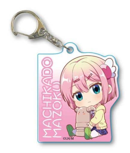 Chiyoda Mono The Demon Girl Next Door Gyugyutto Acrylic Key Chain Key Ring [USED]