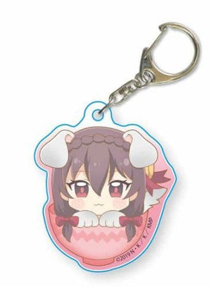 Yun Yun KonoSuba: God's Blessing on this Wonderful World! Legend of Crimson Wankomeshi Acrylic Key Chain Key Chain [USED]