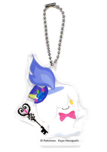 Litwick Pokemon Acrylic Charm Collection Berry's Forest. Ghost's Castle Charm [USED]