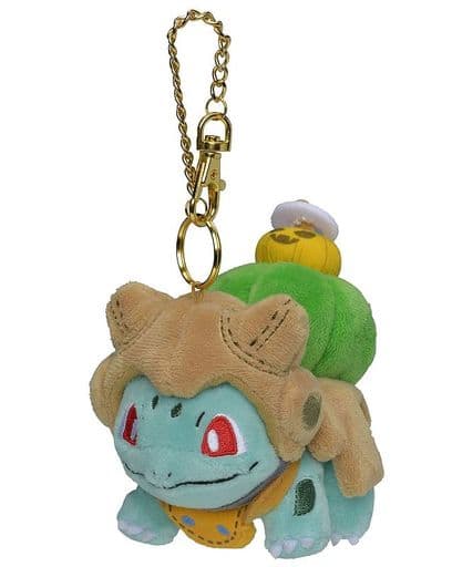 Bulbasaur Pokemon Mascot Halloween Festival! Pokemon Center Limited Key Chain [USED]