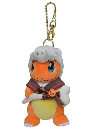 Charmander Pokemon Mascot Halloween Festival! Pokemon Center Limited Key Chain [USED]