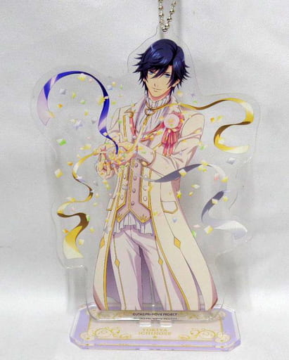 Tokiya Ichinose Uta no Prince Sama Movie: Maji Love Kingdom Big Acrylic Stand Key Chain animate cafe Limited Key Chain [USED]