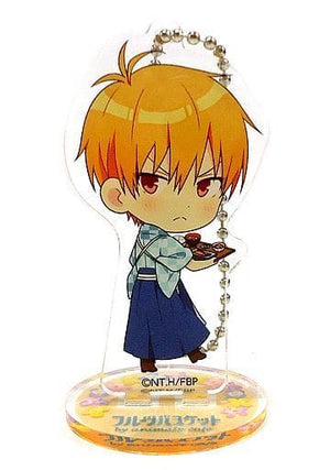 Souma Kyou Fruits Baske Trading Acrylic Stand Key Chain animate cafe Limited Key Chain [USED]