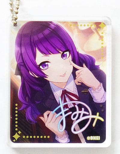 Mamimi Tanaka THE IDOLM@STER Shiny Colors CoLotta Trading Acrylic Plate Keychain animate cafe Limited Key Chain [USED]