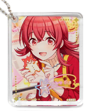 Kaho Komiya THE IDOLM@STER Shiny Colors CoLotta Trading Acrylic Plate Key Chain animate cafe Limited Key Chain [USED]