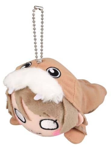 You Watanabe Uchicchii Love Live! Sunshine!! Lying Down Plush Toy SS Key Ring [USED]