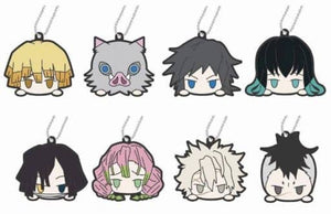 Zenitsu Agatsuma, etc. Demon Slayer: Kimetsu no Yaiba Odango Series B All 8 Types Set Key Chain [USED]