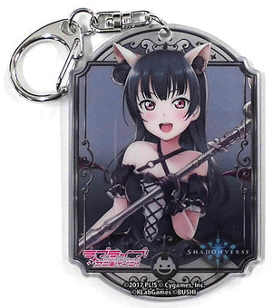 Yoshiko Tsushima Love Live! Sunshine!! X Shadowverse Trading Acrylic Key Ring School Idol Festival Pop-Up Store Limited Key Chain [USED]