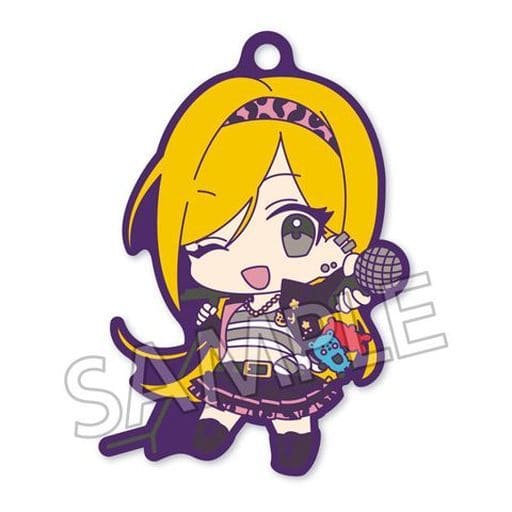 Rina Fujimoto THE IDOLM@STER Cinderella Girls Eformed Kime!tto Rubber Strap Part 2 Key Ring [USED]