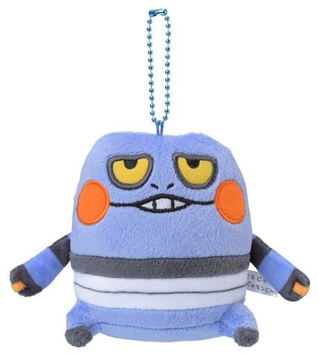 Croagunk Pokemon 24 Hours Pokemon Chu Mascot Pokemon Center Limited Key Chain [USED]