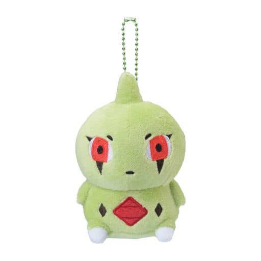 Larvitar Pokemon 24 Hours Pokemon Chu Mascot Pokemon Center Limited Key Chain [USED]
