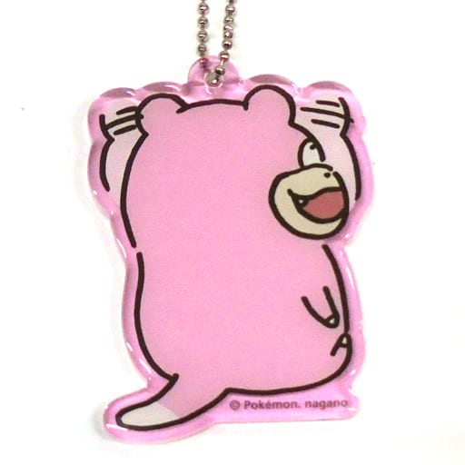 Slowpoke Pokemon 24 Hours Pokemon Chu Acrylic Charm Collection Pokemon Center Limited Charm [USED]