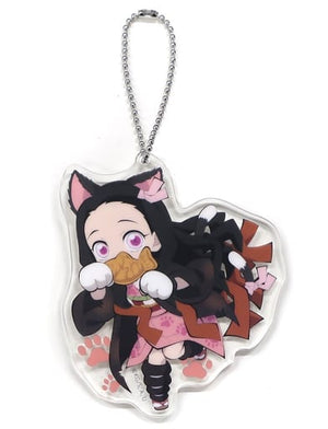 Nezuko Kamado Demon Slayer: Kimetsu no Yaiba Random Acrylic Charms ufotable cafe Dining Happy Halloween Part.1 Limited Charm [USED]